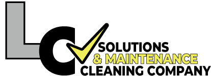 A black and yellow logo for a cleaning company